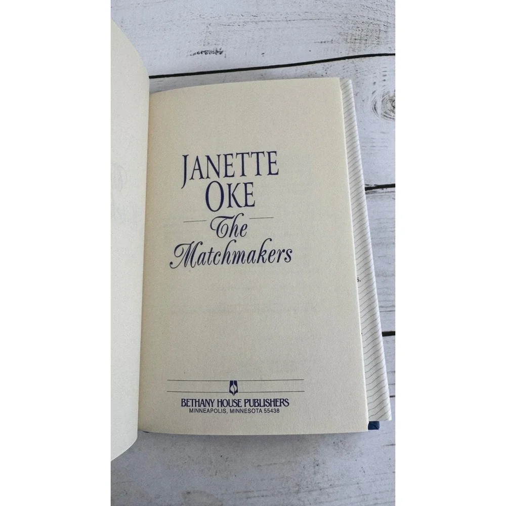 Janette Oke Lot 5 Books Red Geranium Nana's Gift Matchmakers Like Gold Refined
